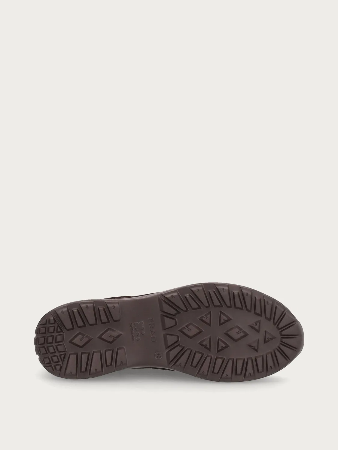 Frau Comfort Tech veterschoenen donkerbruin suède heren