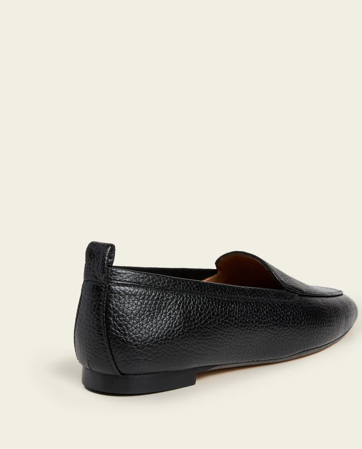 Flattered Cajsa loafers zwart nerfleer lage hak