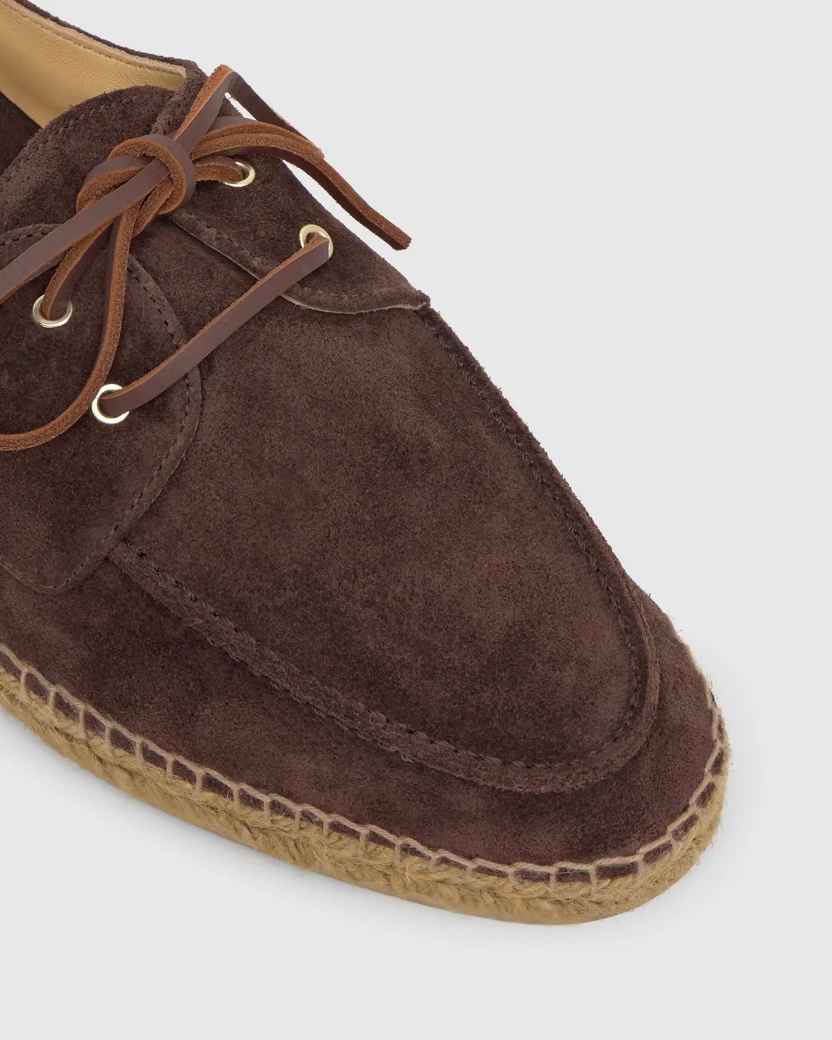 Castaner Nemo T 186 espadrille donkerbruin leer
