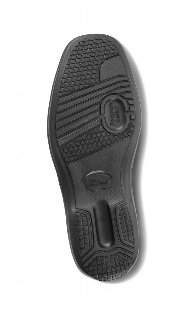 Dr. Comfort Classic herenschoen handgepolijst leer veter
