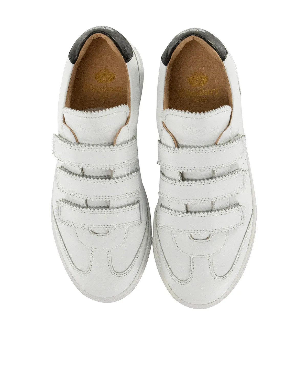 Finsbury Carolina sneakers wit klittenband dames