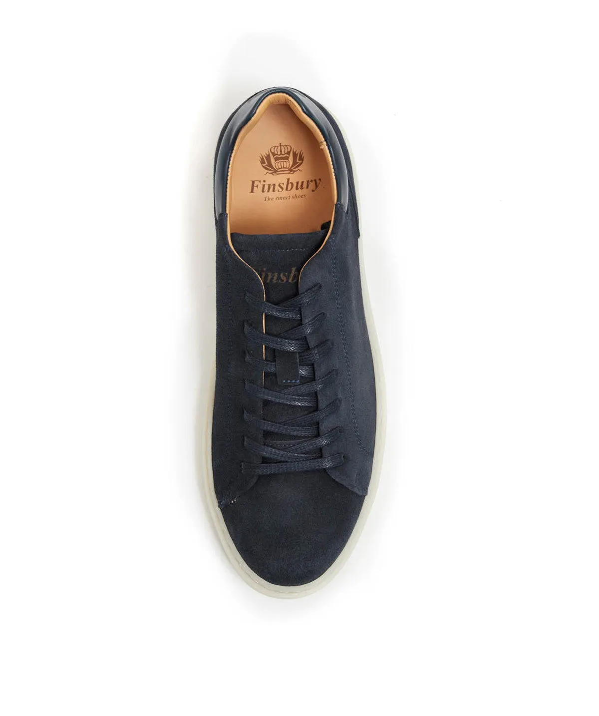 Finsbury Daytona sneaker navy suède 8 vetergaten