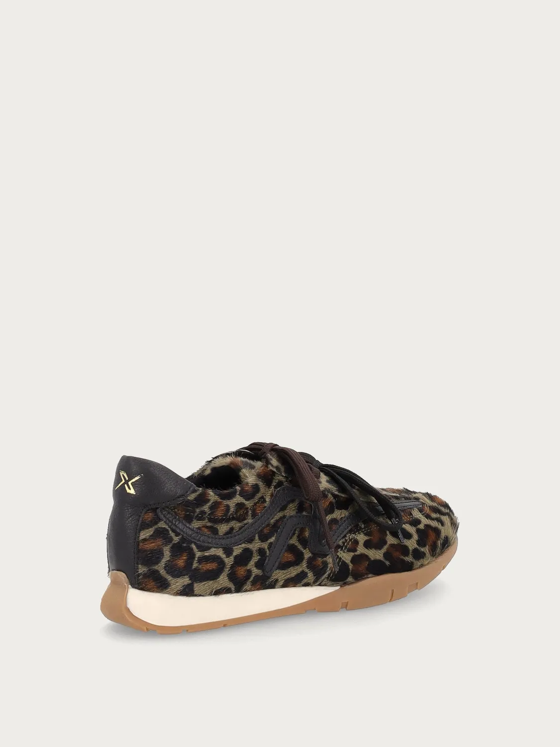 Frau Cross Hybrid vintage sneakers dierenprint groen dames