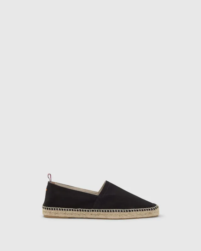 Castaner Pablo 001 espadrille canvas zwart heren