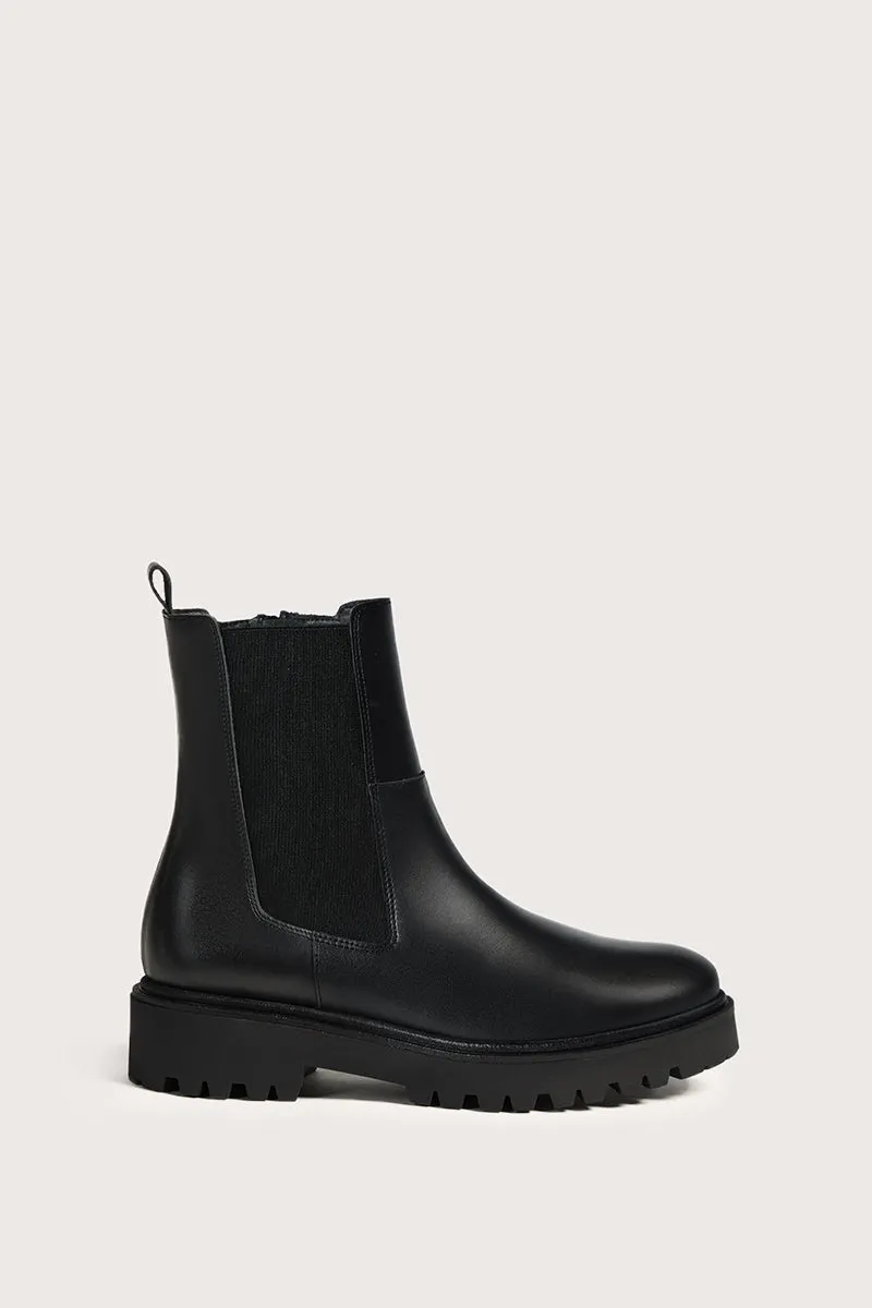 Bryan Stepwise Marion chelsea boots zwart leer