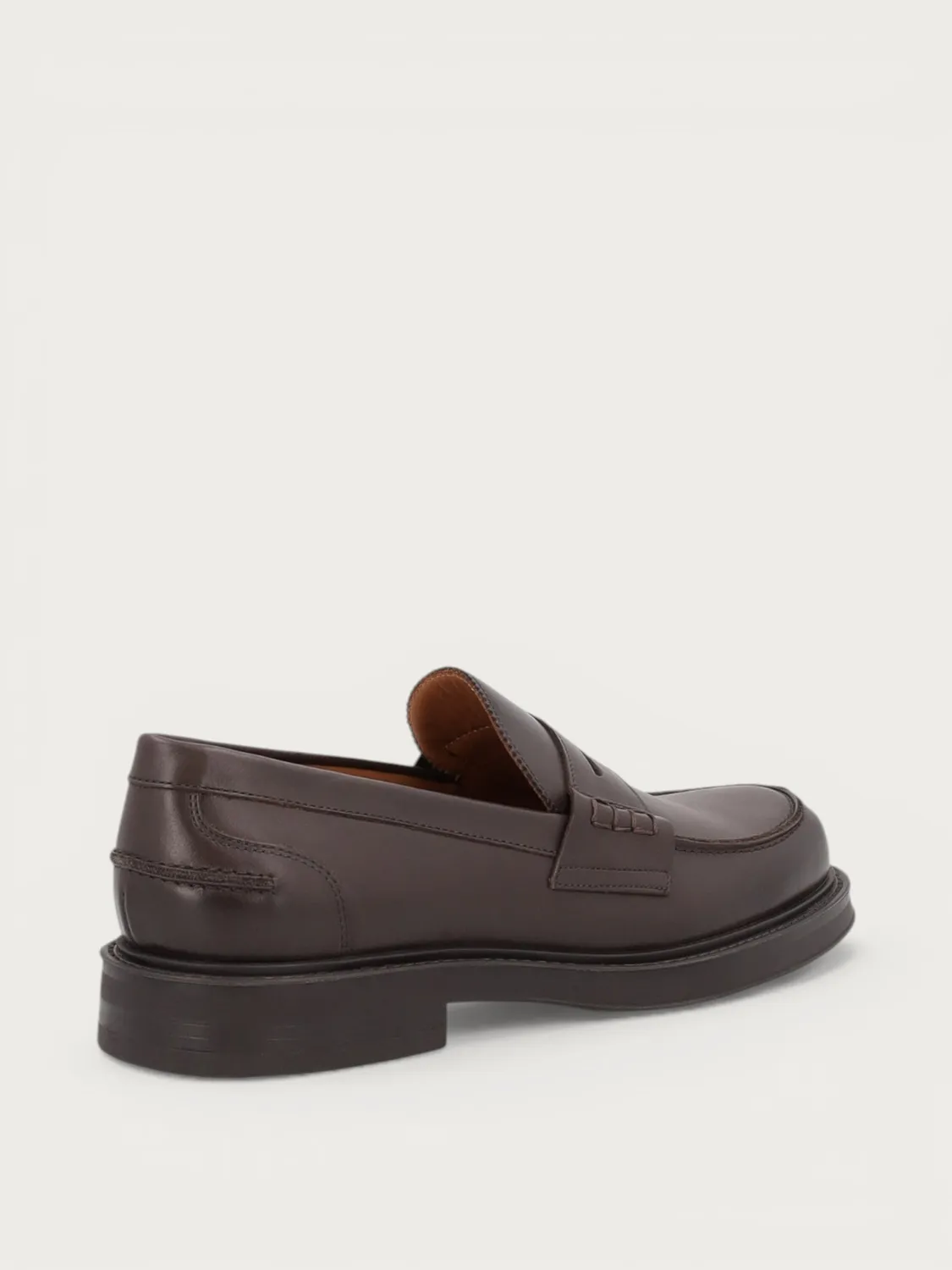 Frau Verona loafers donkerbruin leer