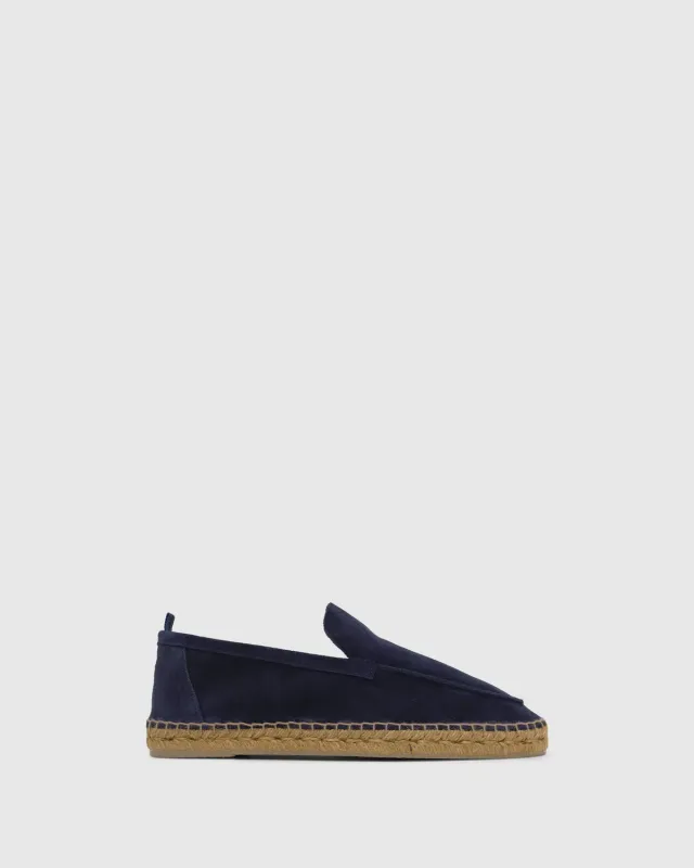 Castaner Nino T/186 espadrille donkerblauw suède