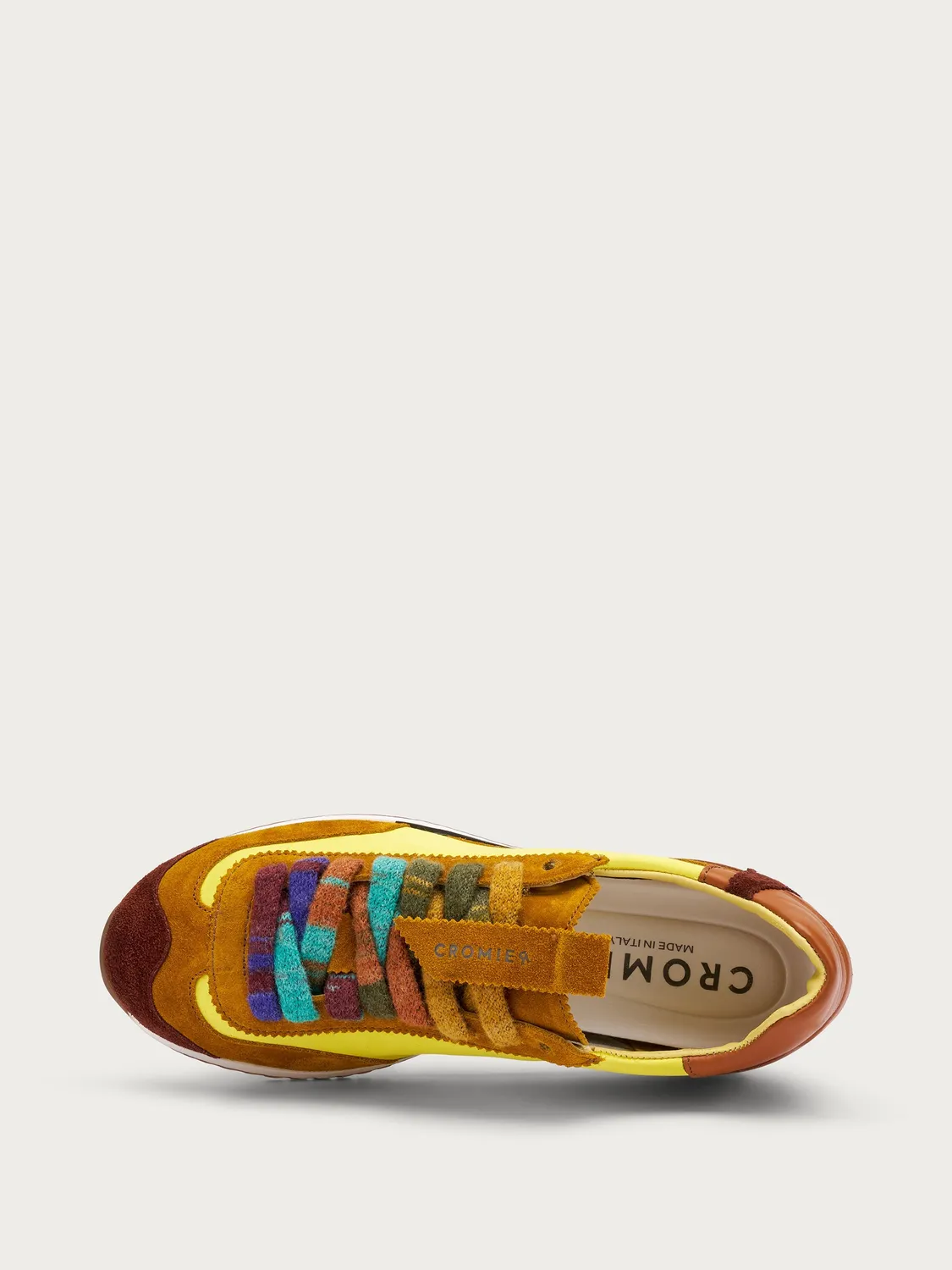 Frau Cromier Kaleido Craft sneakers satijn dames