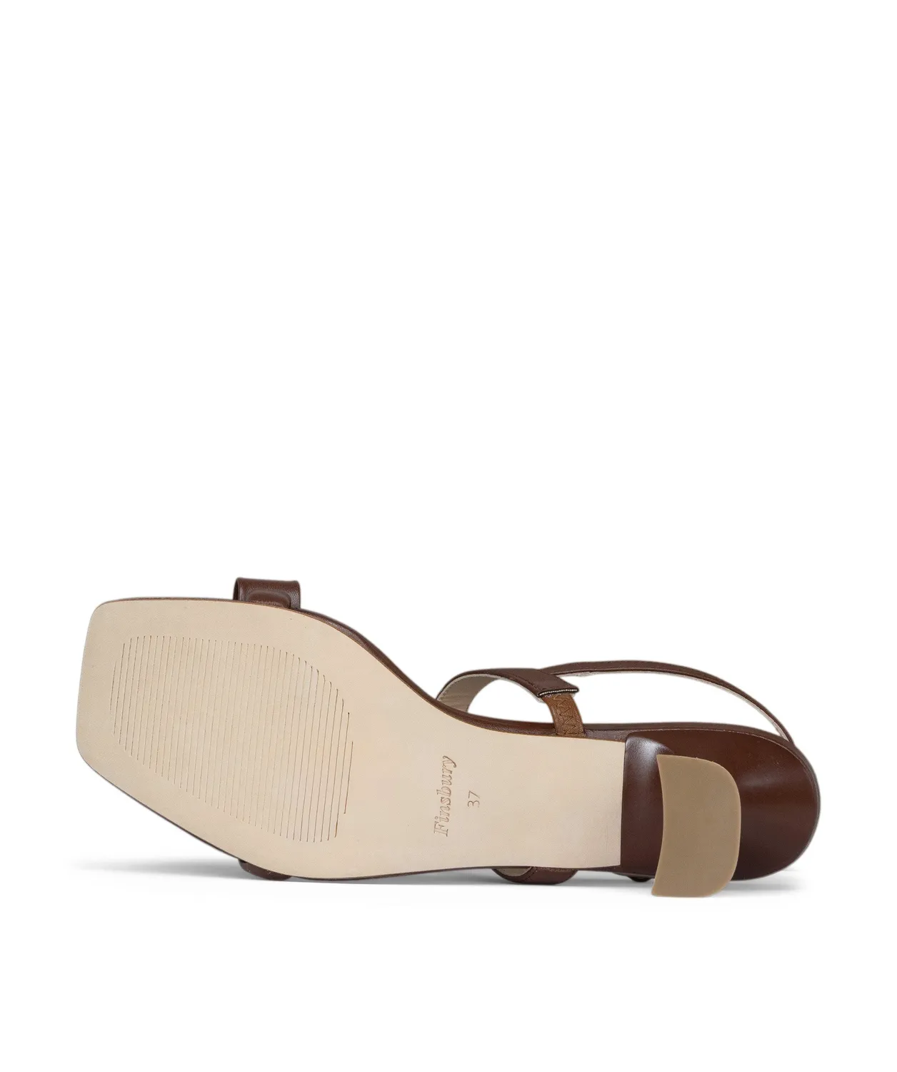 Finsbury Antoinette sandalen bruin 5 cm hak
