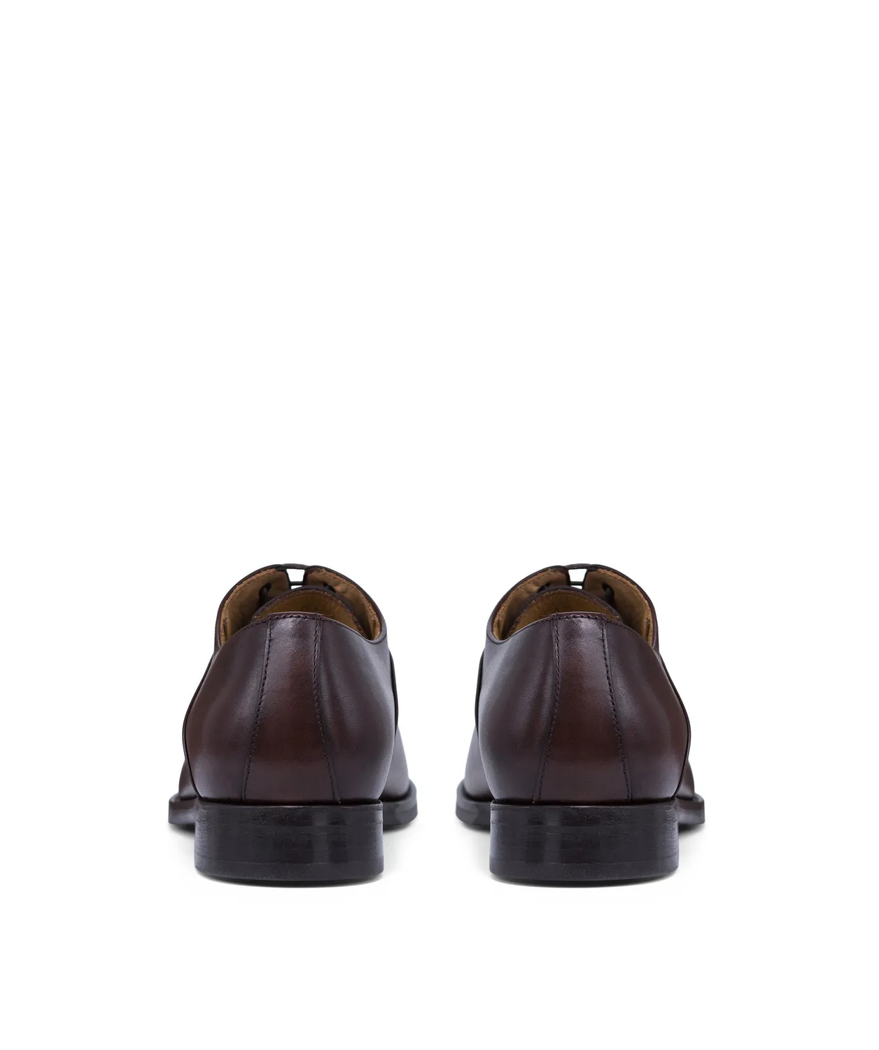 Finsbury Andreas oxfordschoenen bruin leer rubberen zool