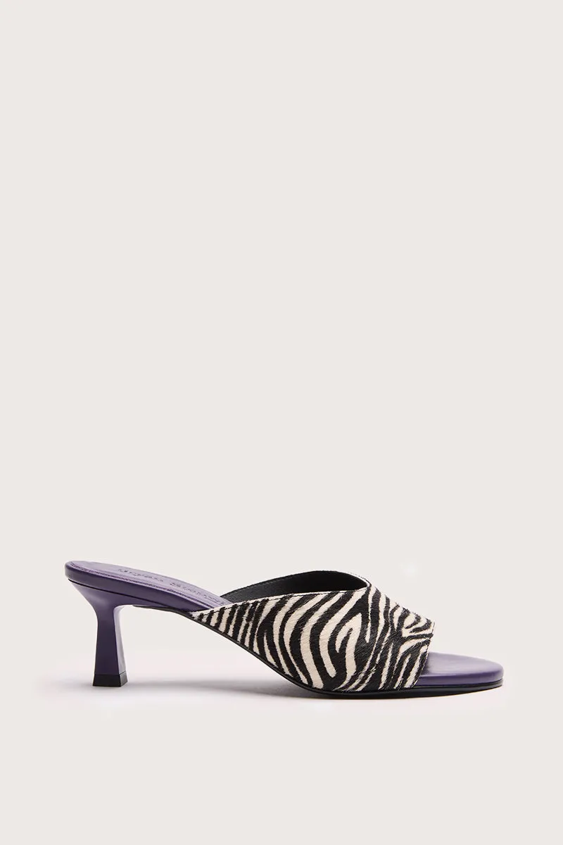 Bryan Stepwise Zebra Renata muiltjes leer dierenprint