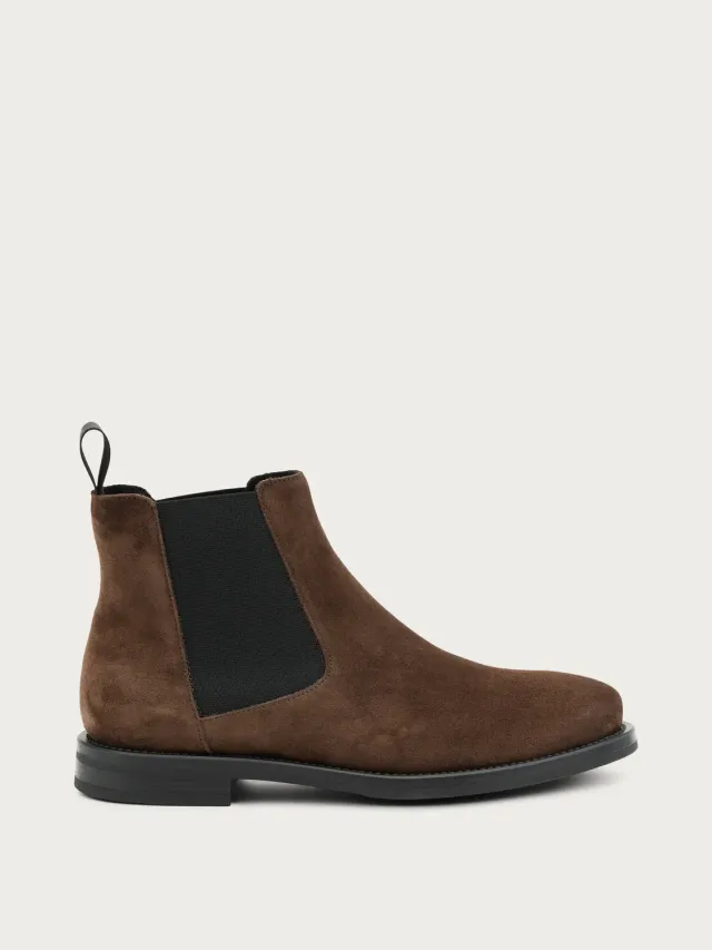 Frau Verona Beatle boots bruin suède dames