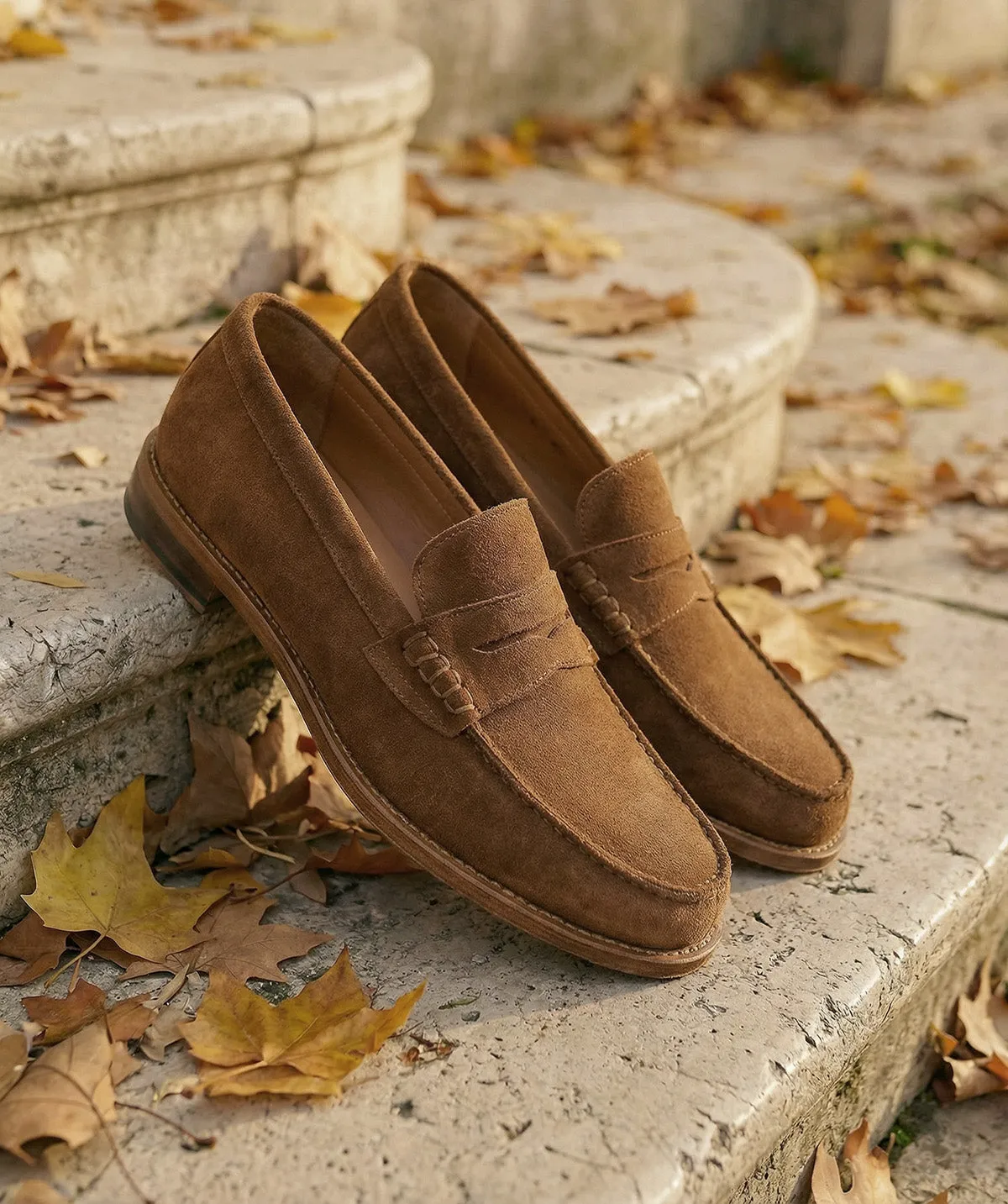 Finsbury Tiffany loafers bruin suède dames