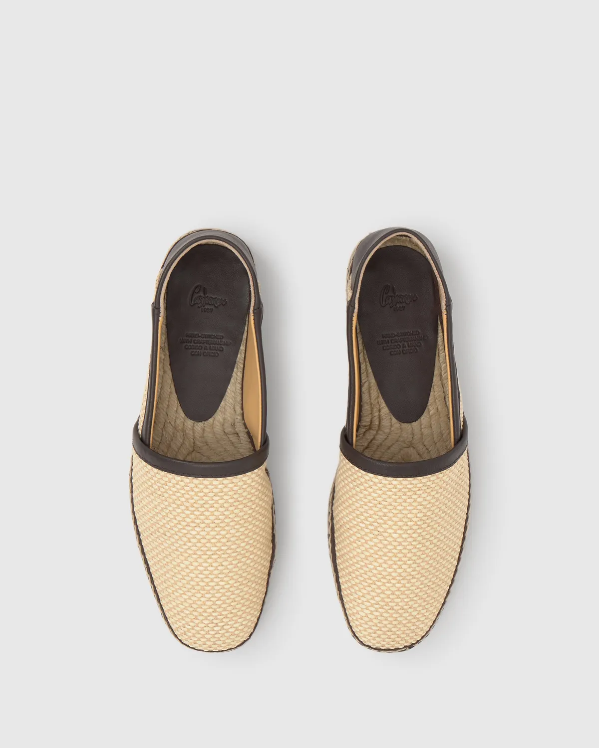Castaner Nac/289 espadrilles heren natural raffia