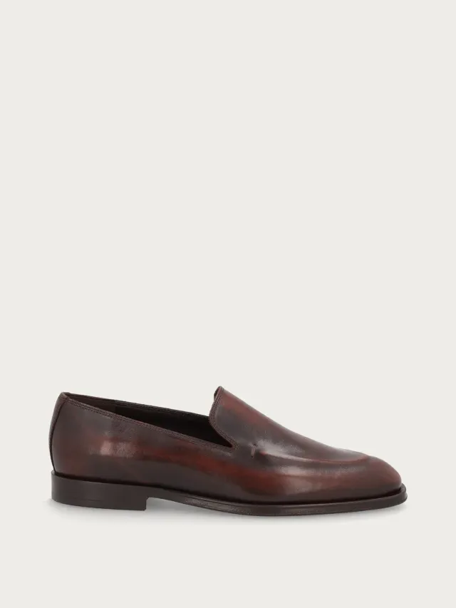 Frau Verona loafers leer bruin ombré instappers